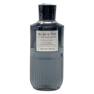 Bath & Body Works Black Tie 3 in 1 Men's Face and Body Wash 10 FL OZ/295 mL